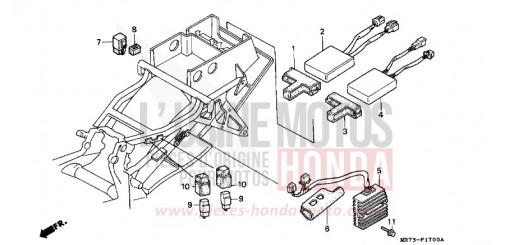 UNITE DE C.D.I./RECTIFIEUSE VFR750RK de 1989